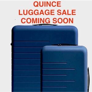 Quince Navy Luggage Collection
